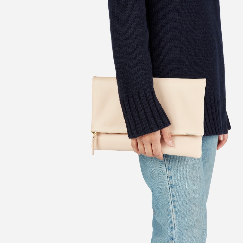 NWOT Everlane The Foldover Pouch